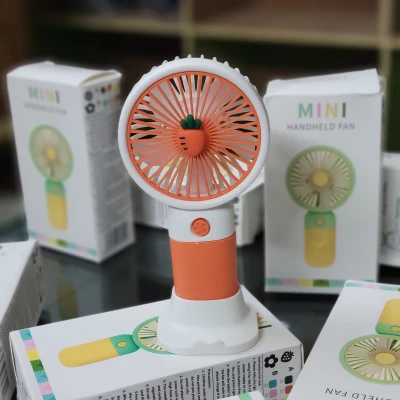 Mini Handheld Rechargeable Fan 🍉🐱 secondary