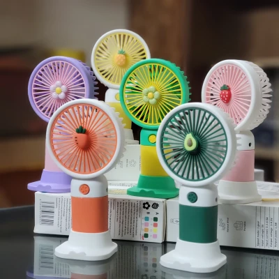 Mini Handheld Rechargeable Fan 🍉🐱