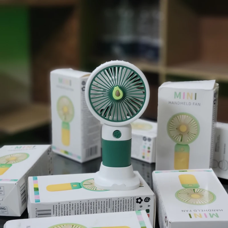Mini Handheld Rechargeable Fan 🍉🐱