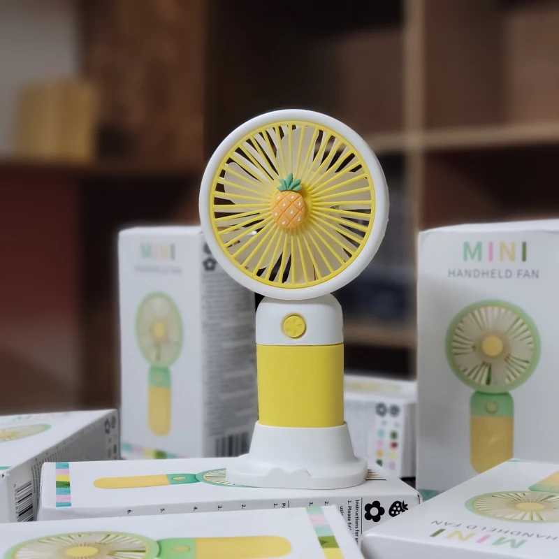 Mini Handheld Rechargeable Fan 🍉🐱