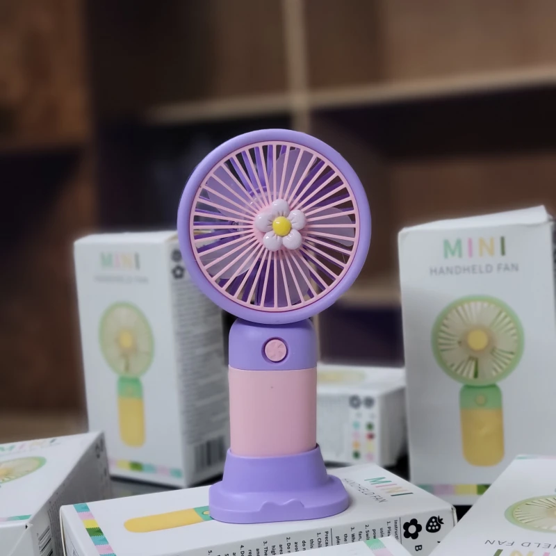 Mini Handheld Rechargeable Fan 🍉🐱