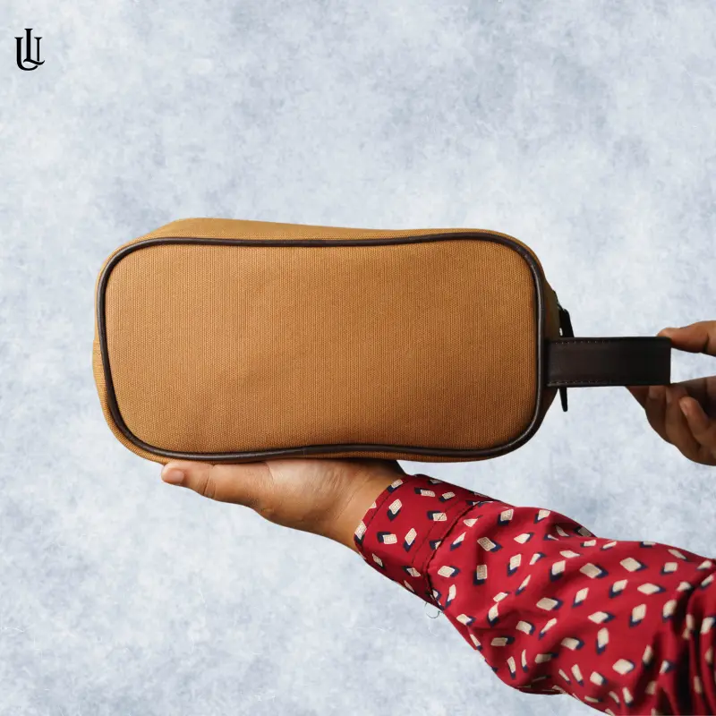 Toby Pouch Bag – Mustard Brown