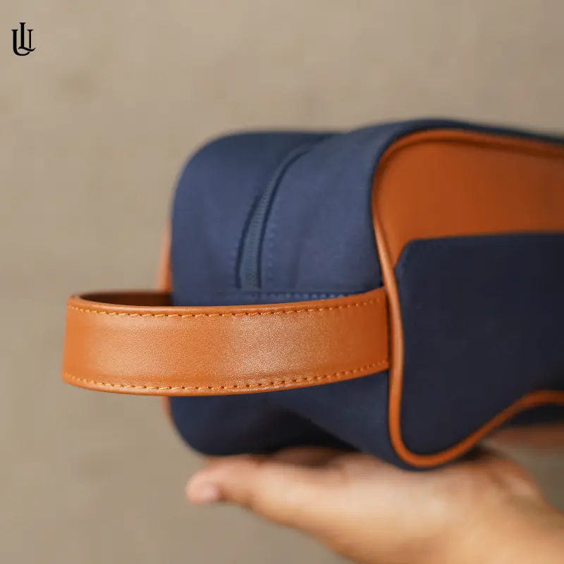 Toby Pouch Bag – Navy Blue