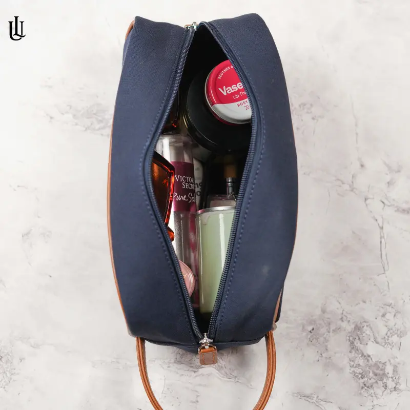 Toby Pouch Bag – Navy Blue