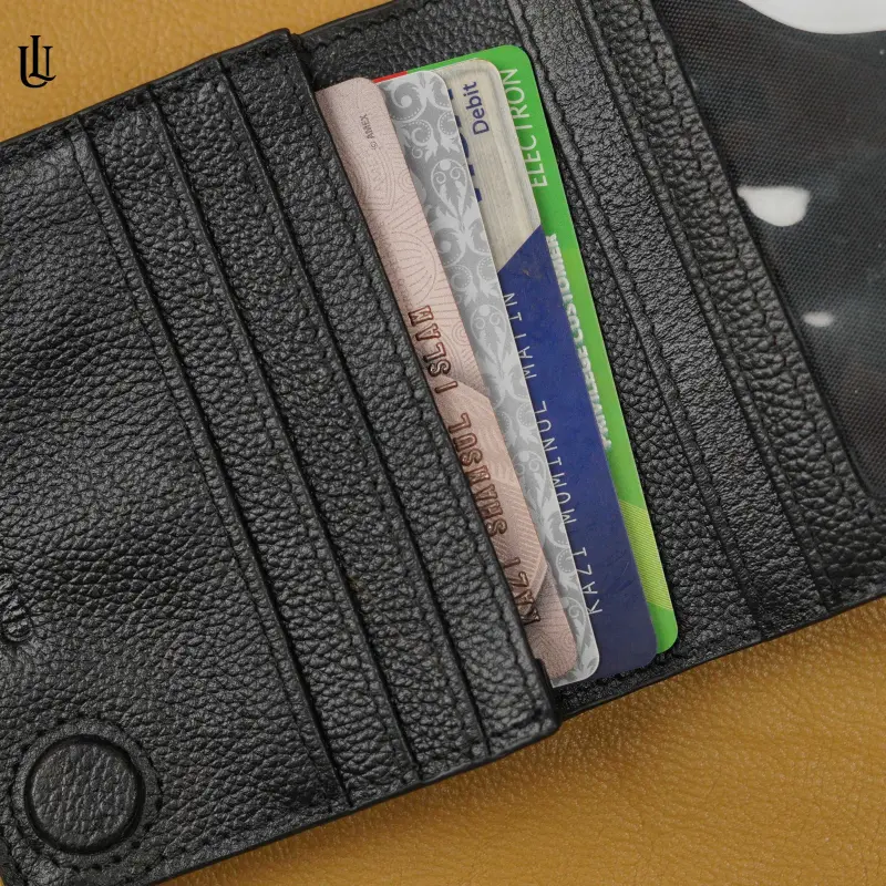 Matt Mini Wallet – Black